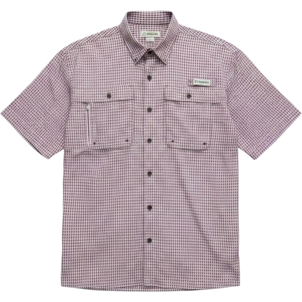 Magellan Outdoors Men's XL Fish Gear SS Button Shirt Moisture Wicking